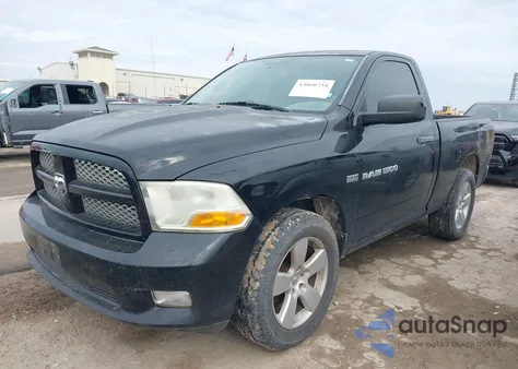 2012 Ram 1500 St from USA, damaged, VIN 3C6JD6AT7CG193310